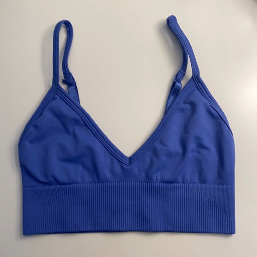 Lululemon Blue Sports Bra Size 2